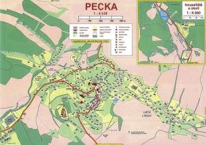Mapa: Obec Pecka