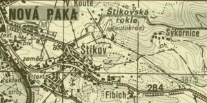 Mapa: Štikov